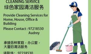 绿色家园清洁服务公司提供各种家庭打扫，办公室打扫， 和大厦的清洁服务， …