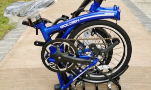 出售全新轻便式折叠自行车16寸铝合金