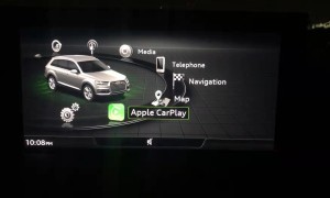 16年奥迪Q7激活原厂carplay互联