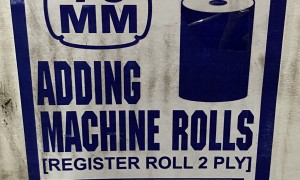 Machine Roll POS机打印纸卷  全新 （白/黄双层）
