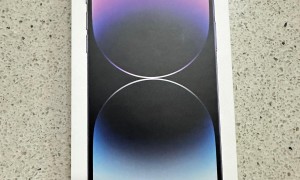 全新没激活苹果14 PRO MAX 256G 紫色2050新币 不讲价