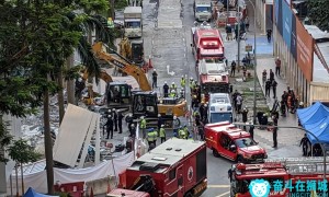 视频|新加坡工地突发事故，20岁外籍客工被3.8米高钢筋混凝土墙活埋