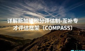 详解新加坡积分评估制-互补专才评估框架（COMPASS）