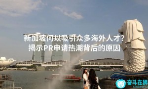 新加坡何以吸引众多海外人才？揭示PR申请热潮背后的原因