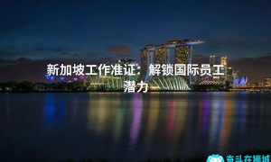 新加坡工作准证：解锁国际员工潜力