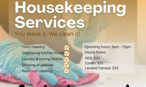 Kim’s Housekeeping Services Pte Ltd, is at your service. Welcome to i …