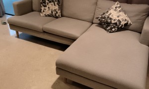 灰色布沙发