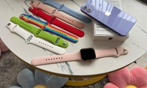 iphone12（紫色）+Apple Watch SE 40mm 玫瑰金