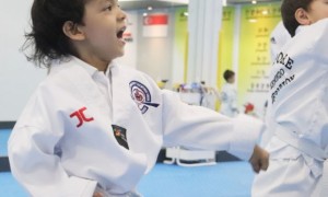 TKD "shout" a strong exhale that brings more power and speed to attacks