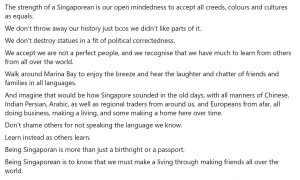 华人女子不会英语遭新加坡网红歧视，正访华第一夫人何晶声援