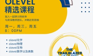 The Trailblazer Academy 名师辅导精选课程中三中四Olevel冲刺班
